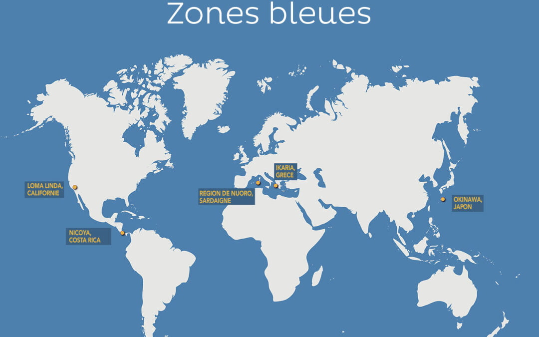 Les zones bleues : des secrets de longévité révélés